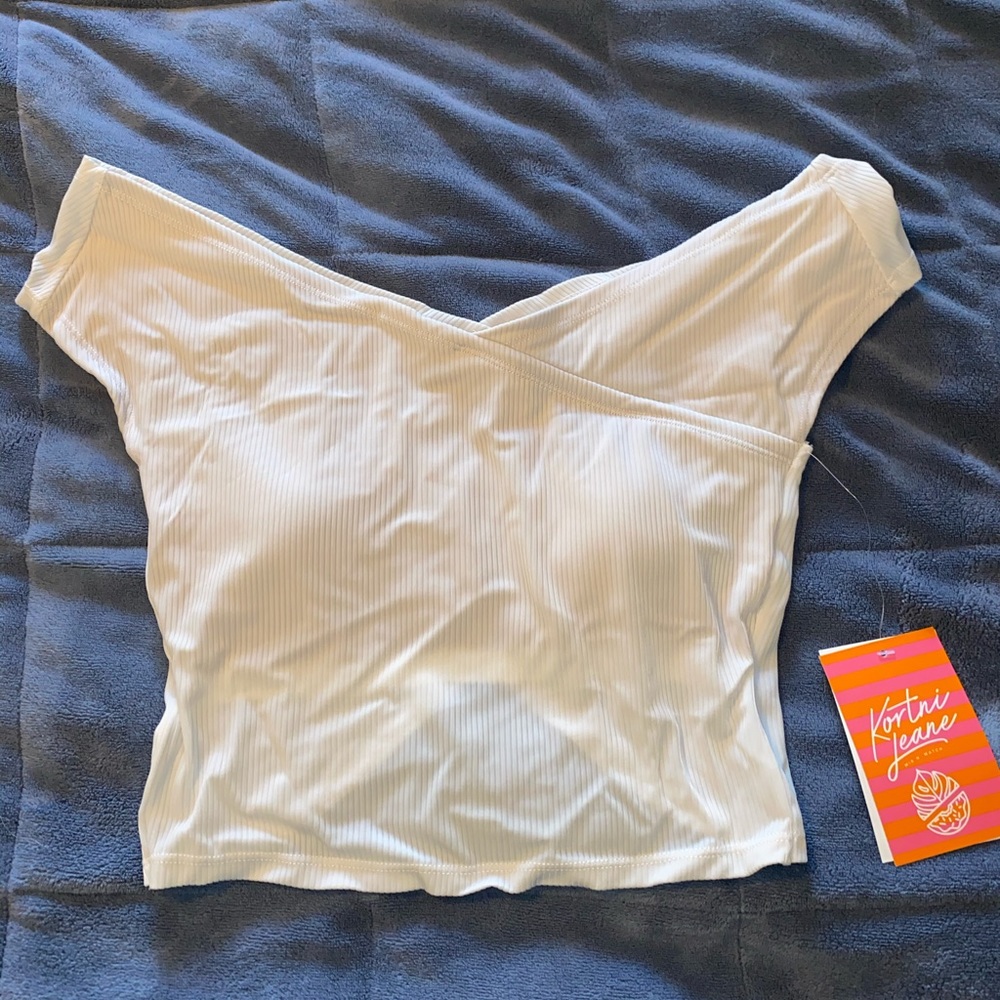 Kortni Jeane off the shoulder top